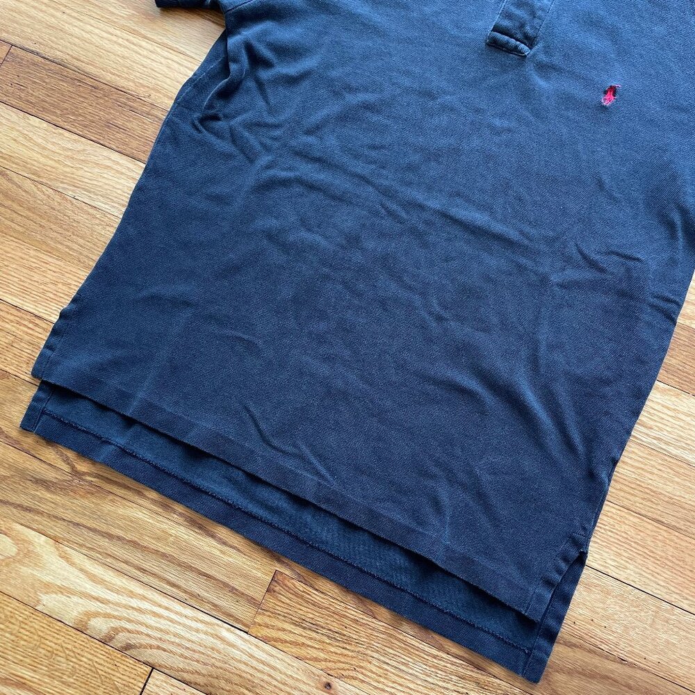 Polo by Ralph Lauren Men's Short Sleeve Black Polo Size Medium - Picture 5 of 10